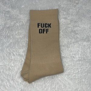 F Off 3/4 Socks 🤎